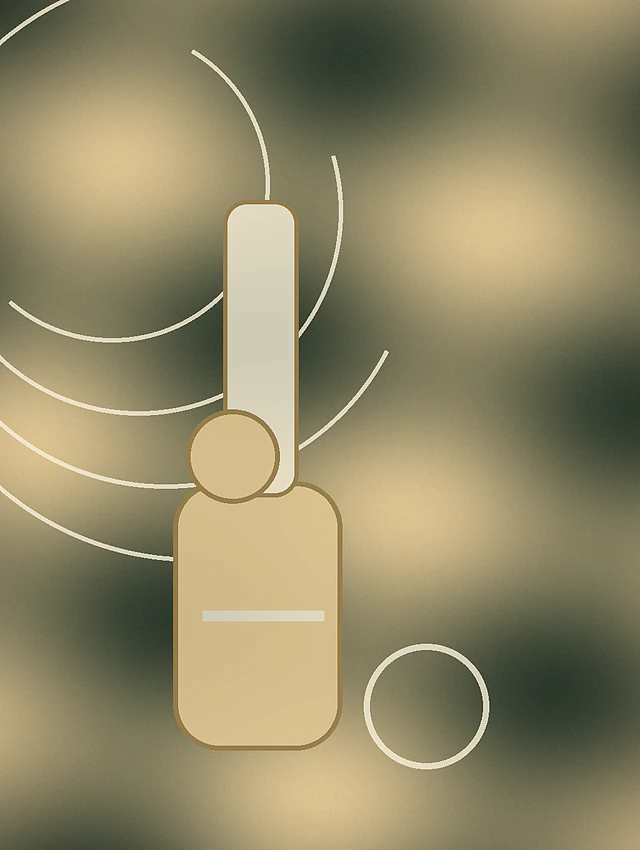 Project-original abstract concealer wand illustration