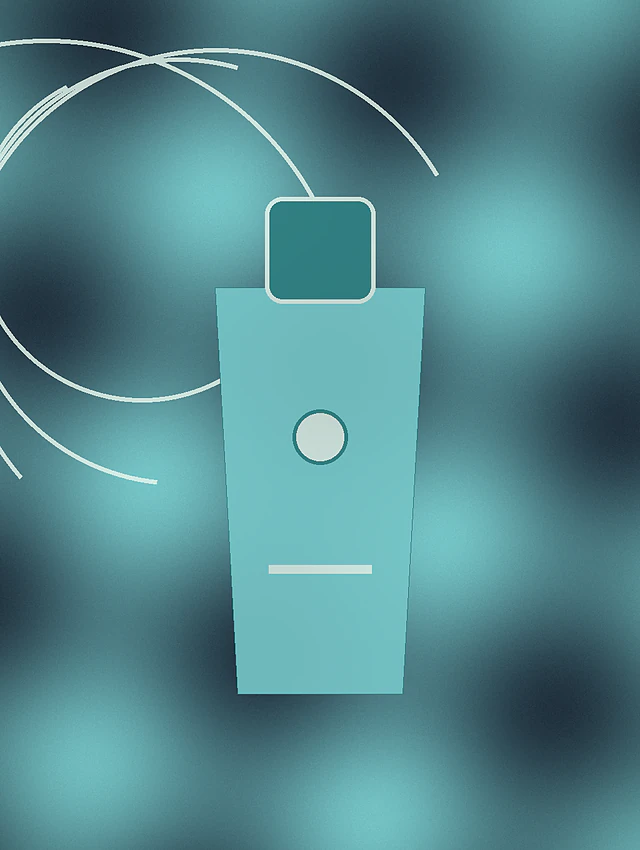 Project-original abstract lip gloss tube illustration
