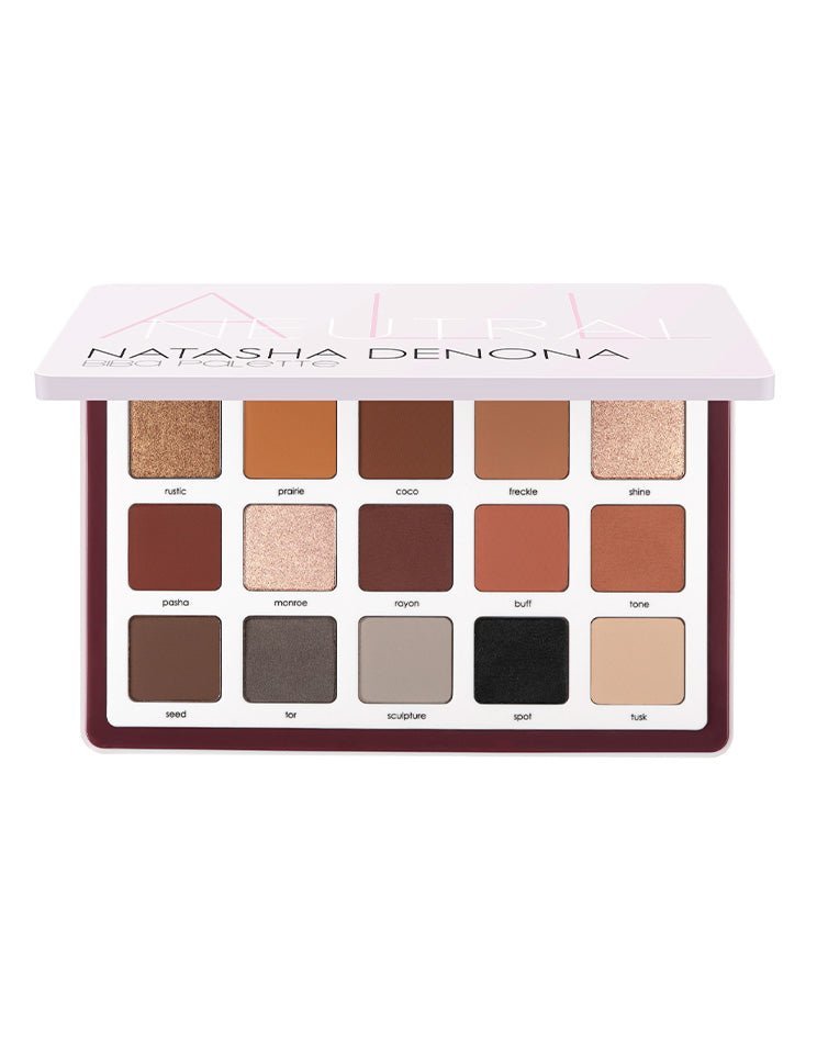 Natasha Denona Biba Eyeshadow Palette — 15-pan neutral palette