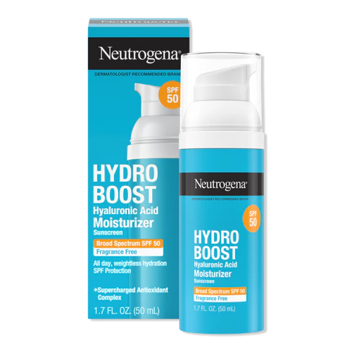 Neutrogena Hydro Boost Hyaluronic Acid Face Moisturizer — Product-family illustration; shade/packaging may vary