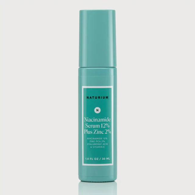 Naturium Niacinamide Serum 12% Plus Zinc 2% — Product-page image; packaging may vary