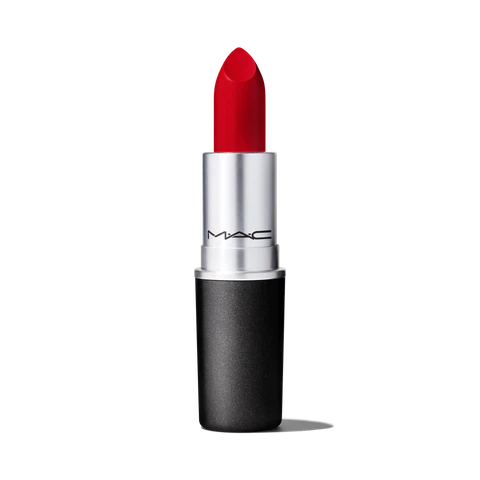 MAC Ruby Woo Lipstick — Ruby Woo Retro Matte packaging; not the newer MACximal formula.