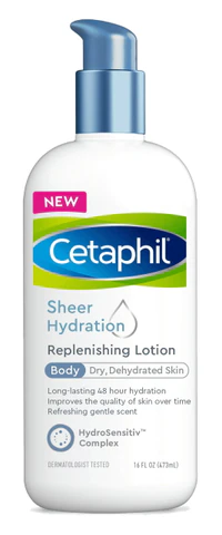 Cetaphil Sheer Hydration Lotion — historical product image; packaging or shade may differ