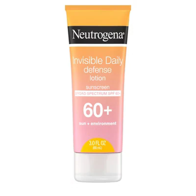 Neutrogena Invisible Daily Defense SPF 60 — historical product image; packaging or shade may differ
