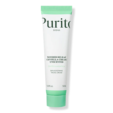 Purito Wonder Releaf Centella Cream — historical product image; packaging or shade may differ