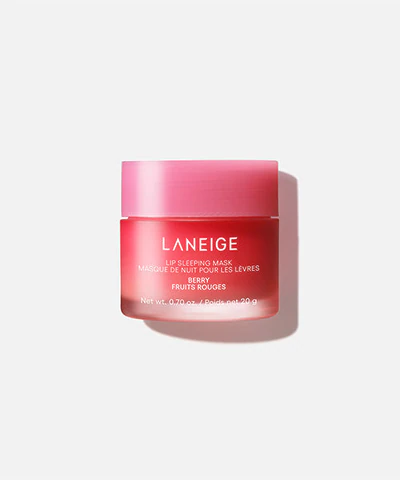 Laneige Lip Sleeping Mask (Berry) — Berry 20g packaging.