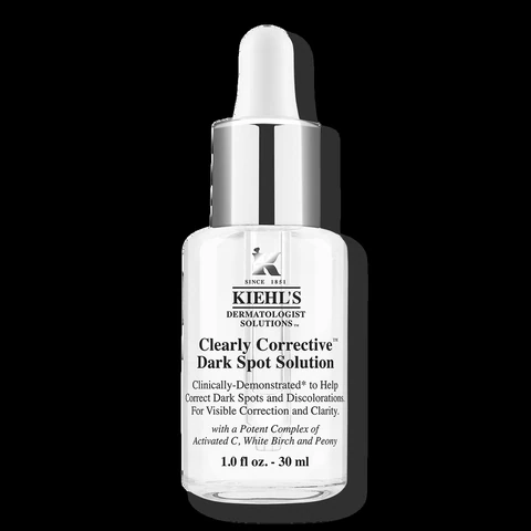 Kiehl's Clearly Corrective Dark Spot Solution — historical product image; packaging or shade may differ