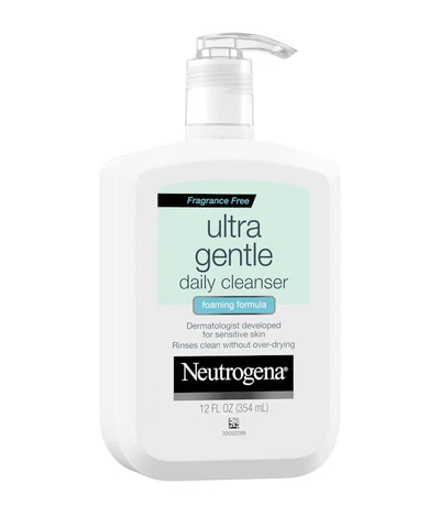 Neutrogena Ultra Gentle Daily Cleanser — historical product image; packaging or shade may differ