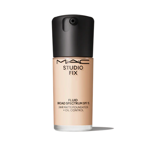 MAC Studio Fix Fluid SPF 15 Foundation — historical product image; packaging or shade may differ