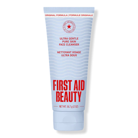 First Aid Beauty Pure Skin Cleanser — historical product image; packaging or shade may differ