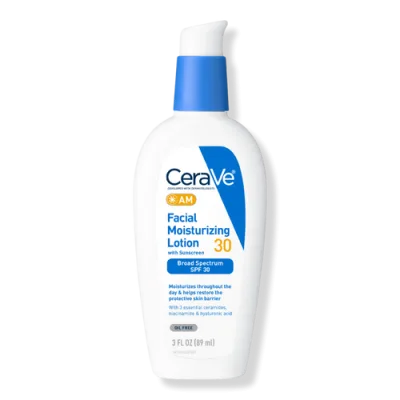 CeraVe AM Facial Moisturizing Lotion SPF 30 product image