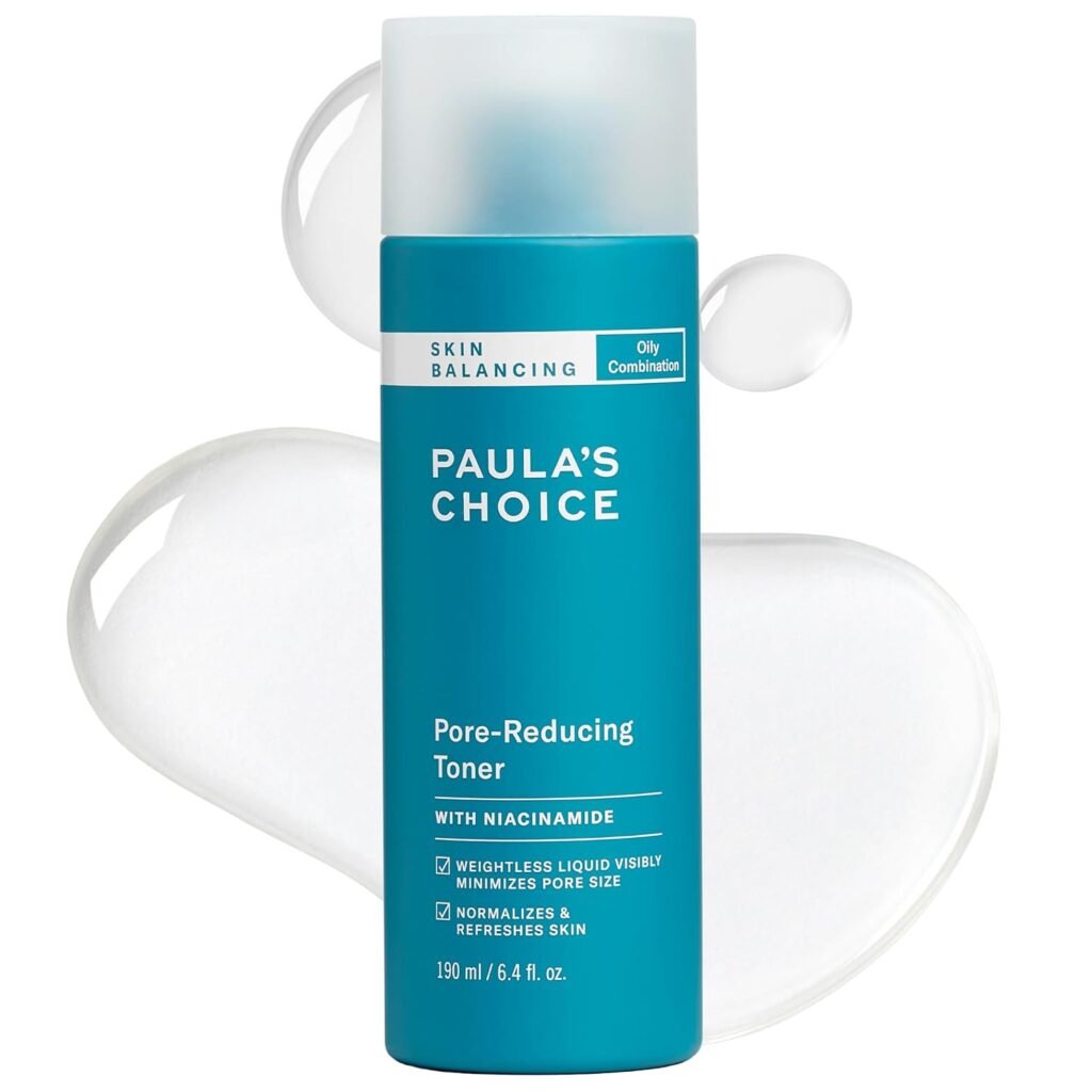 Paula’s Choice SKIN BALANCING Pore-Reducing Face Toner with Niacinamide, for Oily Skin & Combination, Minimizes...
