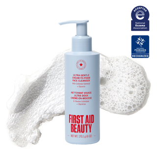 First Aid Beauty Ultra Gentle Cream-to-Foam Face Cleanser
