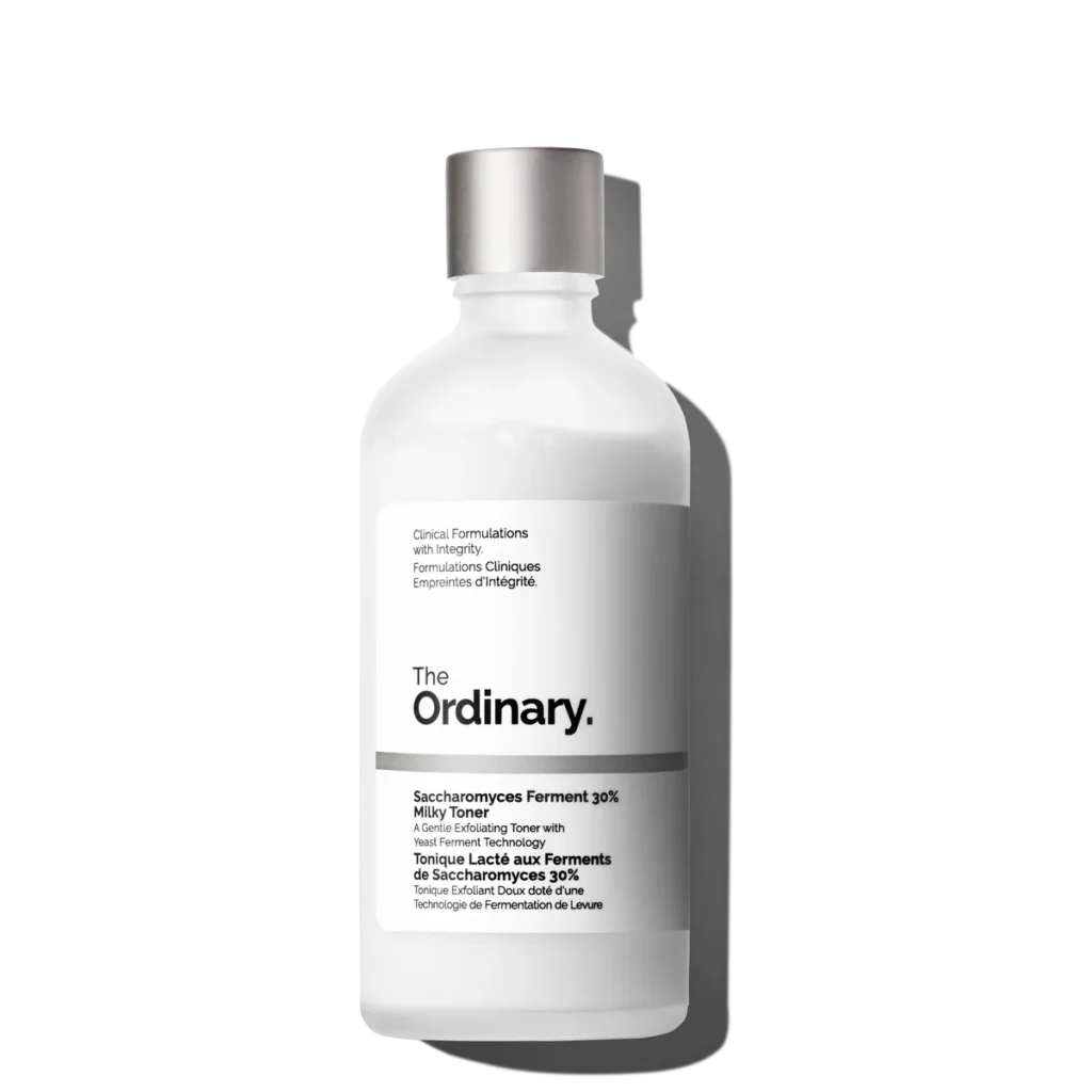 Saccharomyces Ferment 30% Milky Toner for Gentle Exfoliation and Hydration