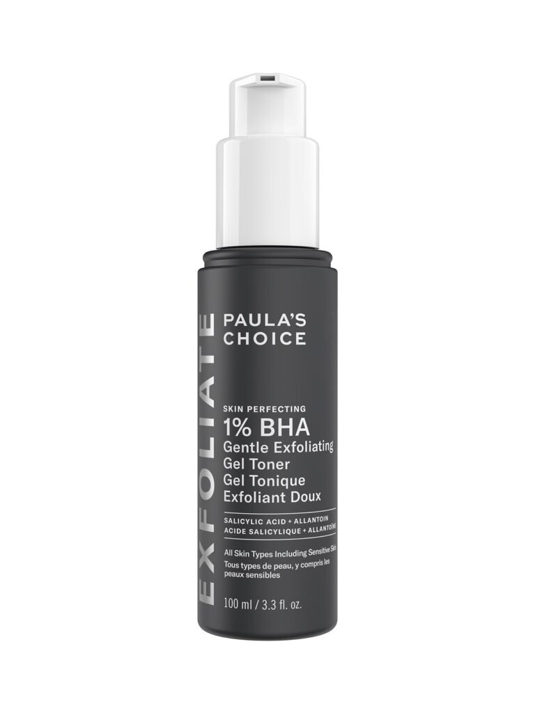 Skin Perfecting 1% BHA Gentle Exfoliating Gel Toner for Sensitive Skin