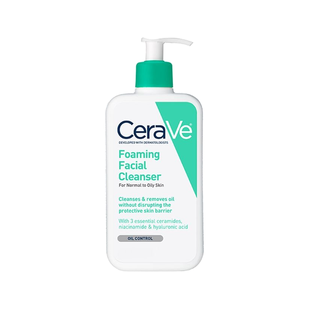 CeraVe Foaming Facial Cleanser product image
