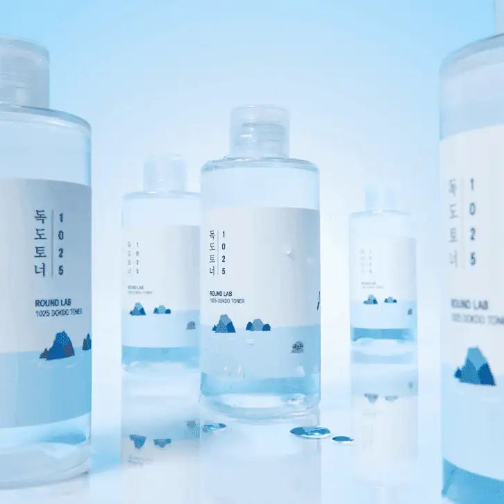 Round Lab 1025 Dokdo Toner — Product-family illustration; shade/packaging may vary