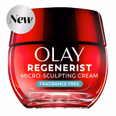 Olay Regenerist Micro-Sculpting Cream — Product-family illustration; shade/packaging may vary
